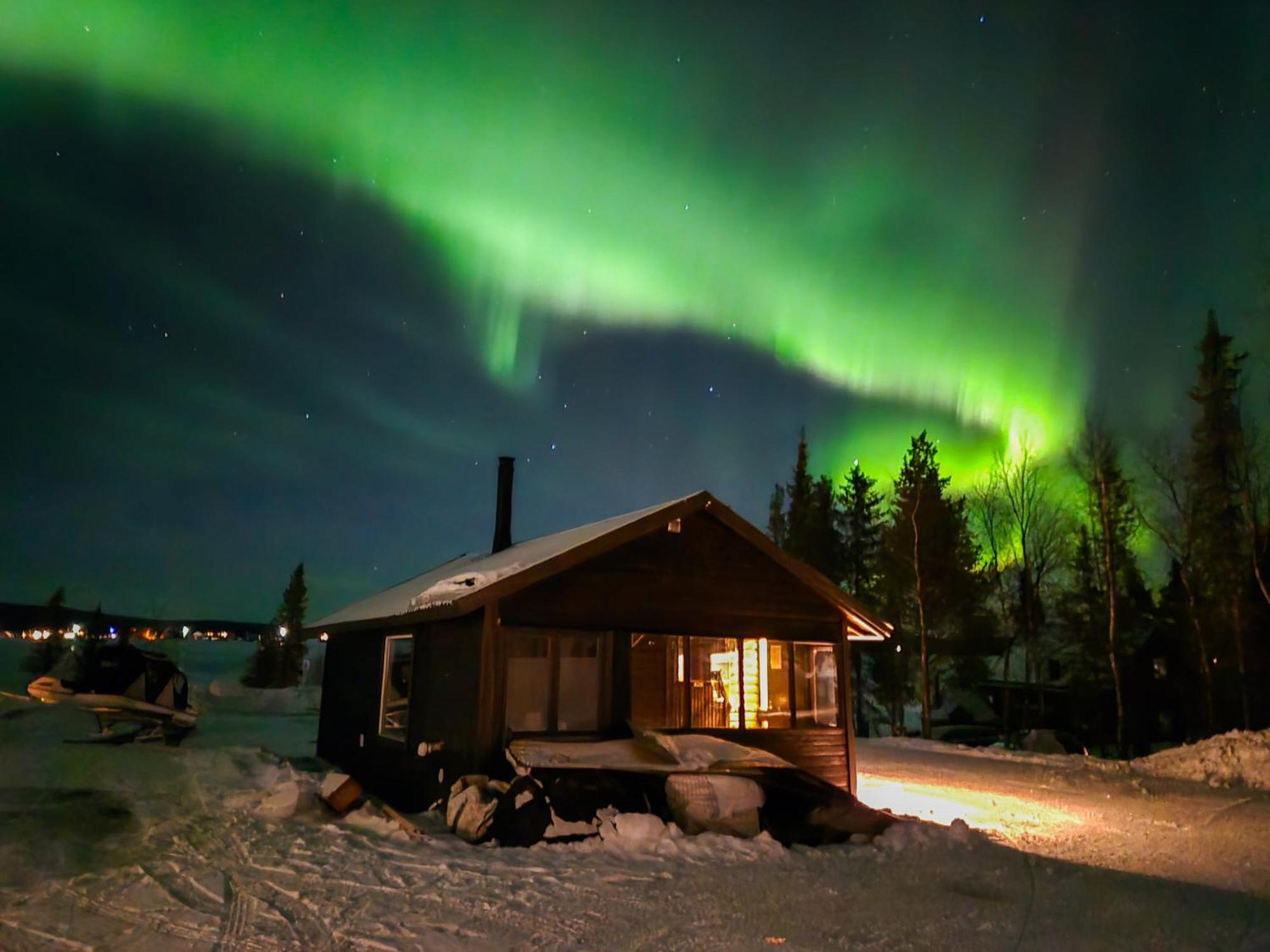 Northern Light Cottage- Paradise Lapland Kiruna Eksteriør billede